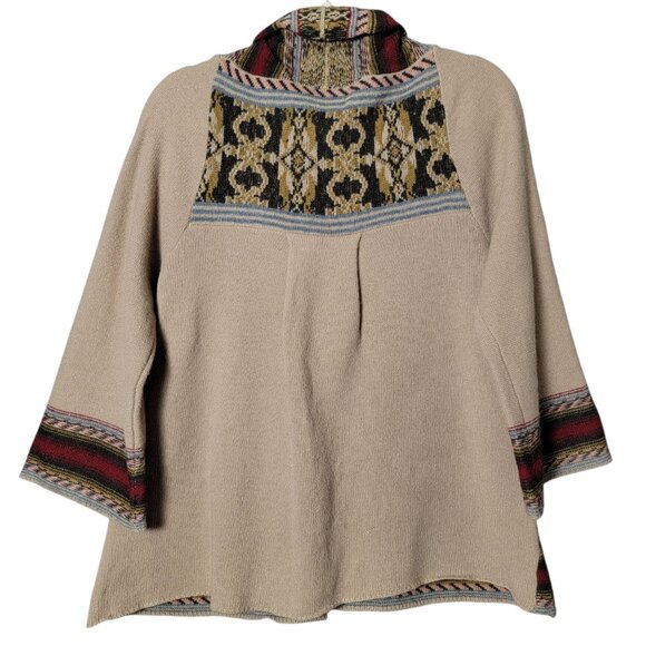 Stetson Womens Boho Western Tribal Aztec Lambswool Southwest Cardigan Small - Picture 4 of 7
